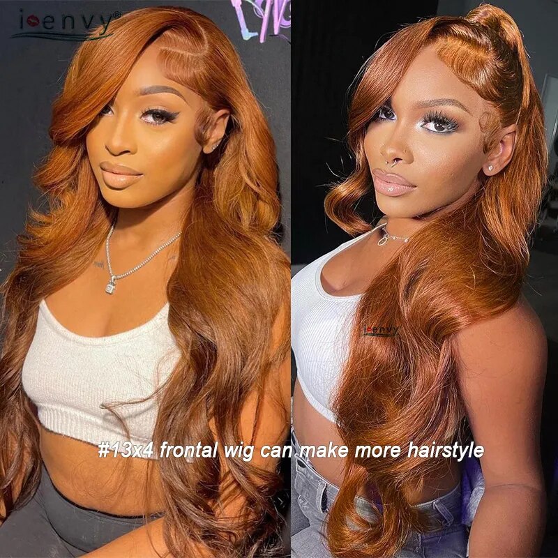 “Ariel” Ginger Blonde Lace Front Wig not done